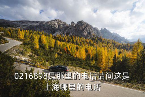 0216898是那里的電話請(qǐng)問(wèn)這是上海哪里的電話