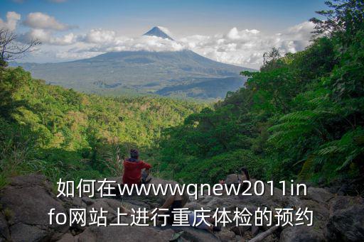 如何在wwwwqnew2011info網站上進行重慶體檢的預約