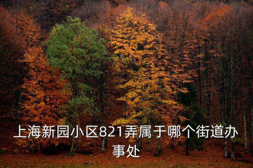 上海市靜安區821弄地址，想知道 上海市武威東路821弄在哪