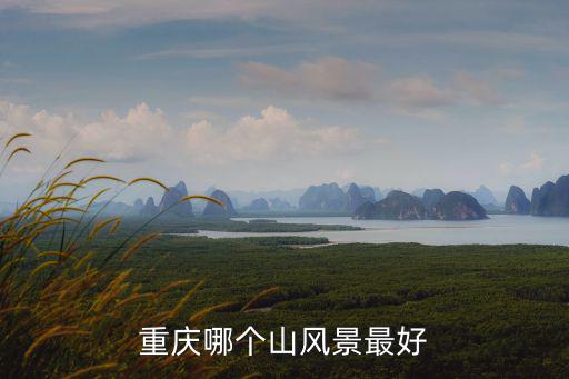 重慶哪個山風景最好