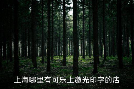 上海哪里有可樂上激光印字的店