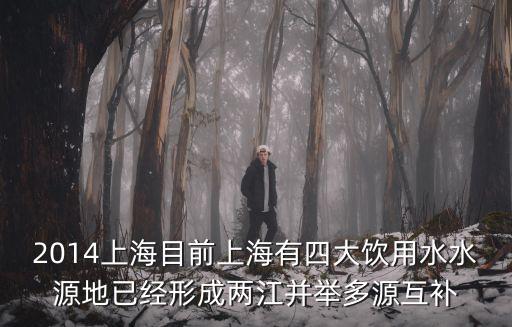 2014上海目前上海有四大飲用水水源地已經(jīng)形成兩江并舉多源互補(bǔ)
