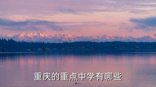 重慶的重點(diǎn)中學(xué)有哪些