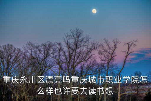 重慶永川區漂亮嗎重慶城市職業學院怎么樣也許要去讀書想