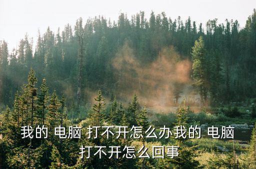 為什么電腦打不開,電腦故障多與操作人員操作不當有關