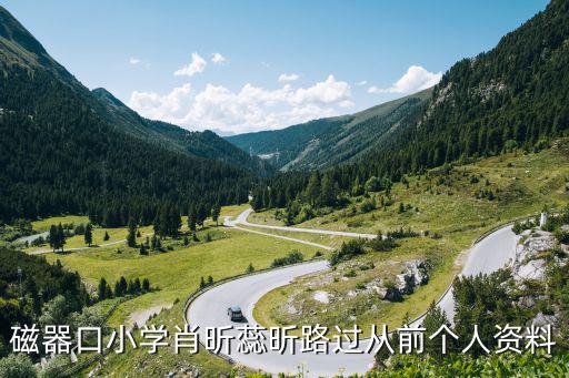 磁器口小學肖昕蕊昕路過從前個人資料