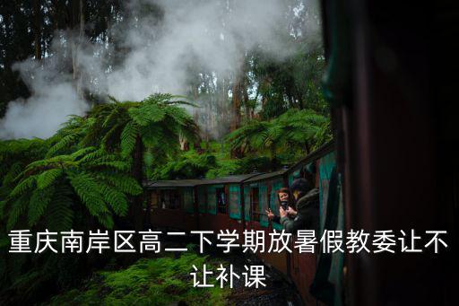重慶南岸區高二下學期放暑假教委讓不讓補課