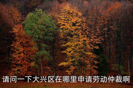 大興區勞動仲裁電話是多少，大興區勞動保障監察部門電話是多少