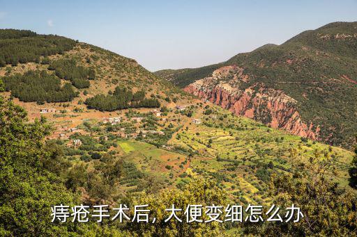 痔瘡手術后, 大便變細怎么辦