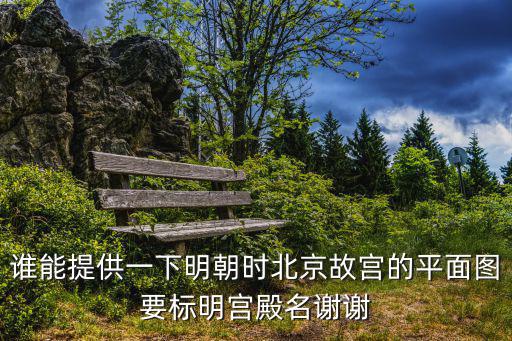 北京故宮平面圖，故宮的平面圖怎么畫