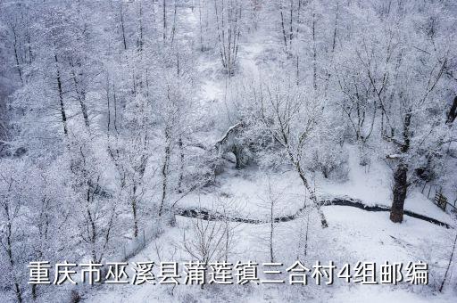 重慶市巫溪縣蒲蓮鎮三合村4組郵編