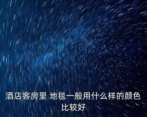 地毯圖案,酒店地毯中廊地毯顏色無要求只要和裝修風格搭配就行