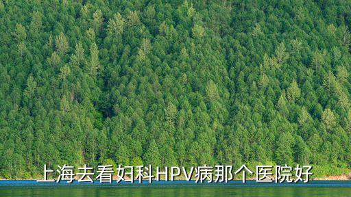 上海去看婦科HPV病那個(gè)醫(yī)院好