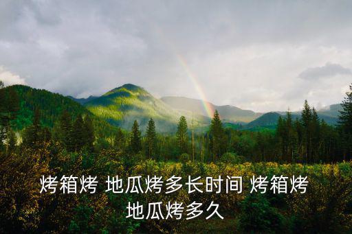  烤箱烤 地瓜烤多長時間 烤箱烤 地瓜烤多久