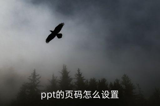 ppt的頁碼怎么設置