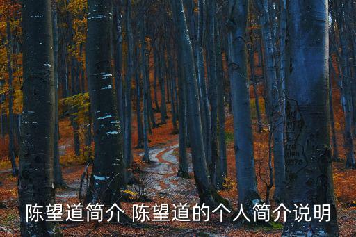陳望道簡介 陳望道的個人簡介說明