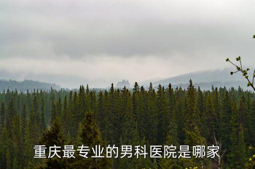 重慶市男科門診知名中德，重慶男科醫院哪家好