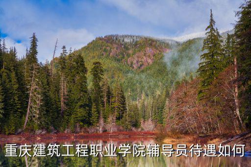 重慶建筑工程職業學院輔導員待遇如何