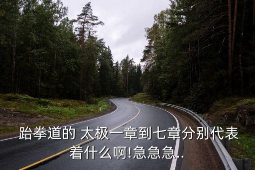 跆拳道太極六章,章太極可看作是拳擊道moves的根