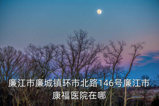 廉江男科醫(yī)院在哪里，有誰能告訴我廣東廉江安鋪醫(yī)院那里的待遇好嗎是公立還是私立