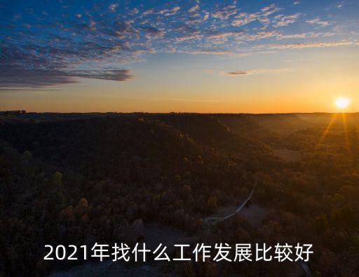 2021年找什么工作發展比較好