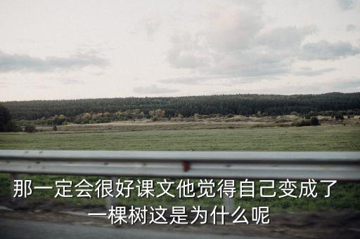 長(zhǎng)成一棵樹,【那就好》第二集:樹木不會(huì)像樹一樣一直生長(zhǎng)
