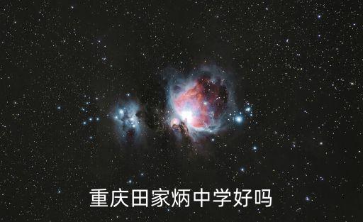 重慶田家炳中學好嗎