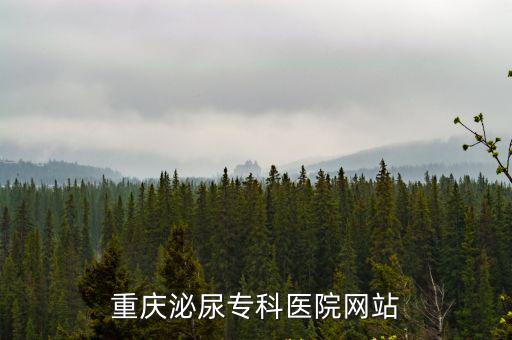 重慶泌尿專科醫院網站
