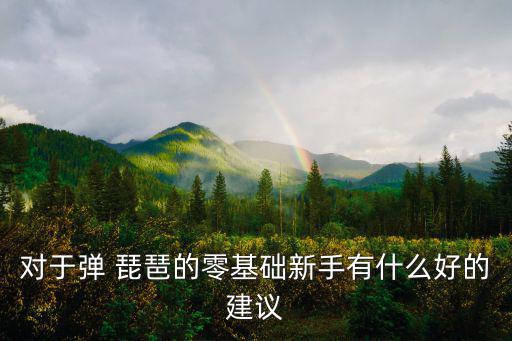 琵琶教程,教你彈吉他不傷手指!推薦兩本書