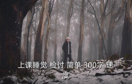 上課睡覺檢討，上課睡覺檢討書2000字