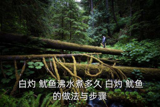 白灼小魷魚,吃魷魚保持身材不發胖!