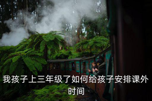我孩子上三年級了如何給孩子安排課外時間
