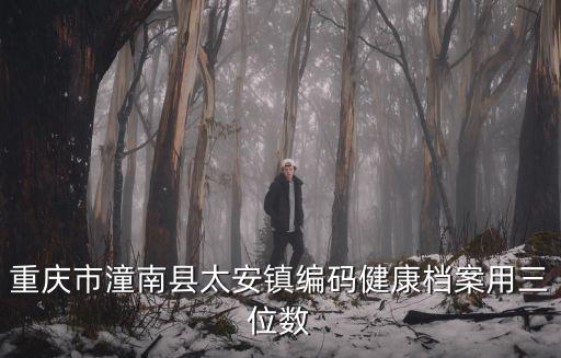 重慶市潼南縣太安鎮(zhèn)編碼健康檔案用三位數(shù)