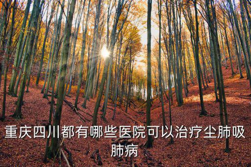 重慶四川都有哪些醫(yī)院可以治療塵肺吸肺病