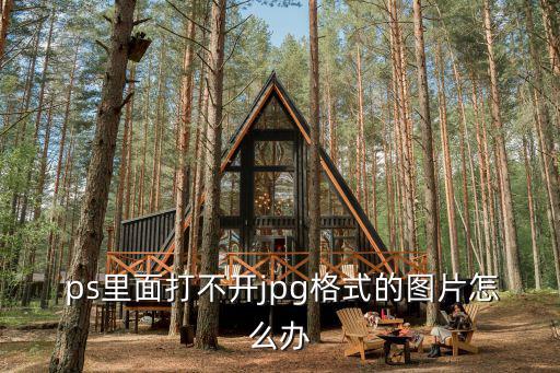  ps里面打不開jpg格式的圖片怎么辦