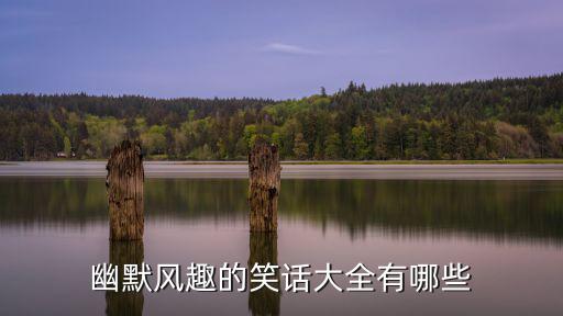 幽默搞笑段子精選，幽默風趣的笑話大全有哪些