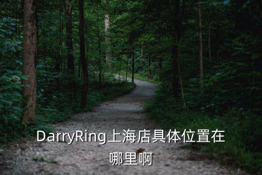上海市星巴克高橋紅坊店，DarryRing上海店具體位置在哪里啊