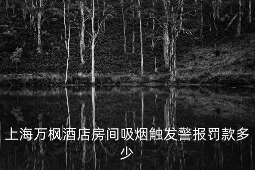 上海萬(wàn)楓酒店房間吸煙觸發(fā)警報(bào)罰款多少