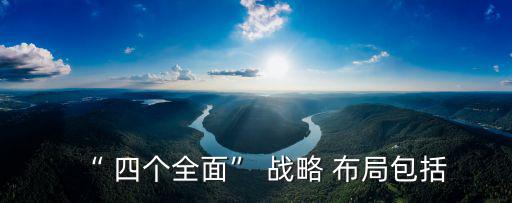 “ 四個(gè)全面” 戰(zhàn)略 布局包括
