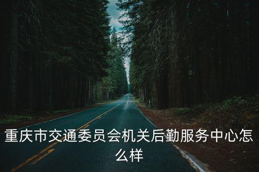 重慶市交通委員會機(jī)關(guān)后勤服務(wù)中心怎么樣