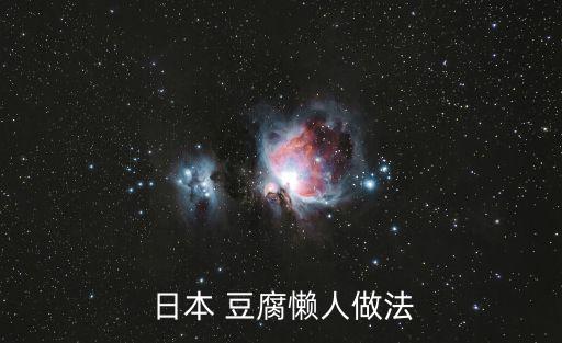  日本 豆腐懶人做法