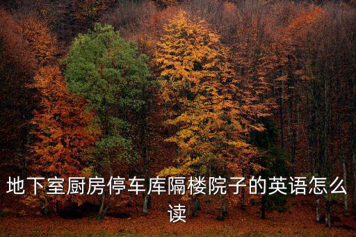 地下室廚房停車庫(kù)隔樓院子的英語(yǔ)怎么讀