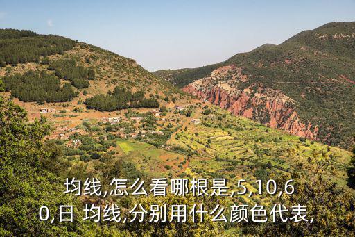 均線顏色怎么區分,k線圖上的均線顏色可以自行添加