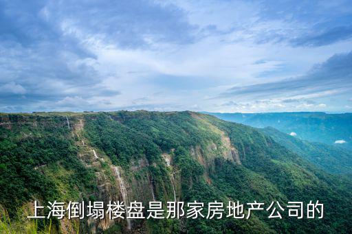 上海倒塌樓盤是那家房地產(chǎn)公司的