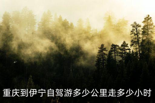 重慶市到新疆伊犁市多少公里，新疆伊犁到重慶開車有多少公里