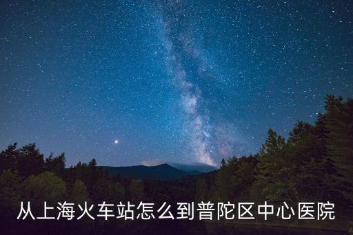 上海市普陀區中心醫院到上，請問從普陀中心醫院到浦東新區新場鎮乘什么車