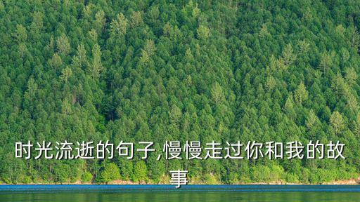 感嘆時光流逝的句子,慢慢走過你和我的故事