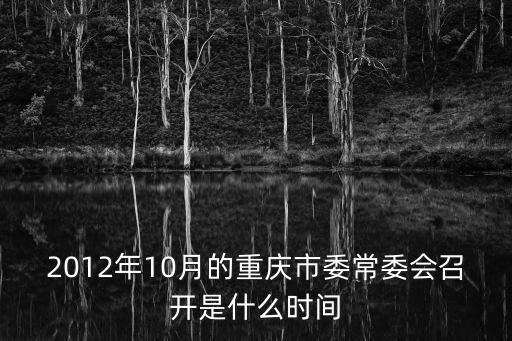 重慶市委全會召開時間，重慶市第四屆黨代會開幾天