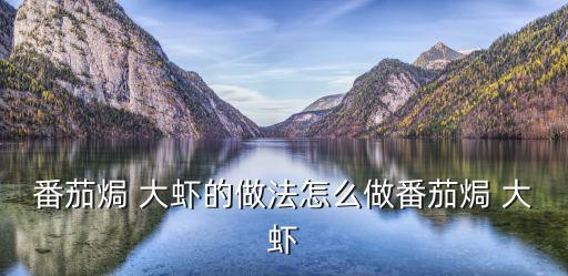 番茄焗 大蝦的做法怎么做番茄焗 大蝦