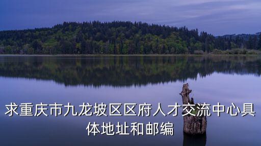 求重慶市九龍坡區區府人才交流中心具體地址和郵編